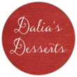 Scallop Edge Small Round Label In Deep Red