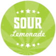 Lemonade Stand Small Round Label In Lime