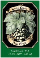 Meritage White Tall Rectangle Label In Deep Green