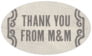 Neue Retro Small Oval Label In Warm Grey