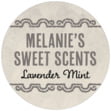 Neue Retro Small Round Label In Warm Grey