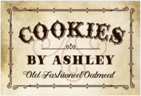 Old Time Higgins Wide Rectangle Label In Parchment