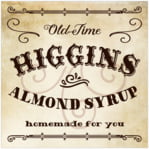 Old Time Higgins Square Label In Parchment