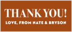 Picture Perfect Small Rectangle Label In Harvest