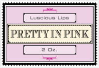 Treasury Wide Rectangle Label In Berry
