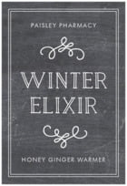 Vintage Chalkboard Tall Rectangle Label In Chalkboard Tuxedo