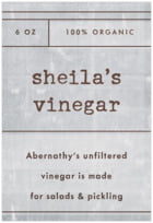 Vintage Unfiltered Tall Rectangle Label In Shale