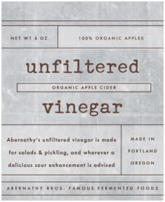 Vintage Unfiltered Large Label In Shale