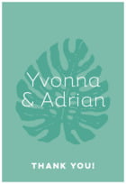 Elements Watermark Tall Rectangle Label In Jade